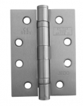 Set of Two 4" Heavy Duty Ball Bearing Hinges - Satin Nickel